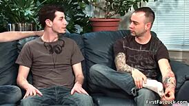 Aiden blue gets his very first big gay video