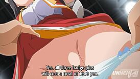 Step sister fingered sneakily in public hentai