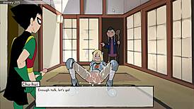 Hey, check out 18titans episode 55 where women love in this anime dating game! 😍