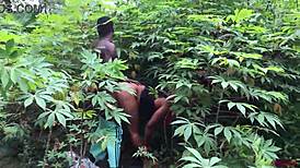 Yo, Softkind’s banging stepmom from behind in the bush!