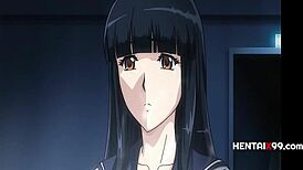 Old teacher turns naive lesbian students straight with raw hentai action. They can't resist hentaix99.