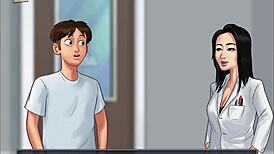 Summertime saga episode 129 with erotic anime cartoon hentai