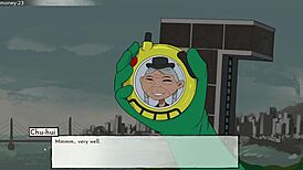 hey, wanna see cumming on blackfire in 18titans part 12?