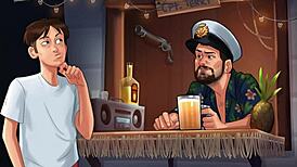 In Summertime Saga, She Engages In Hentai Adventures With Characters