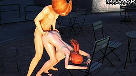 In this anime hentai, Nami gets completely destroyed by intense scenes.