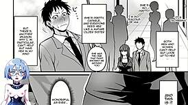 Female in heat with big tits in anime hentai scene 4