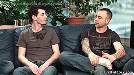 Aiden blue gets his very first big gay video