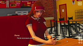 Hey, wanna see this 3D cartoon babe get licked in gameplay?