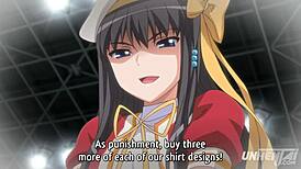 Step sister fingered sneakily in public hentai