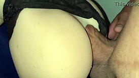 Young Girl Pulls Panties Aside for Anal POV