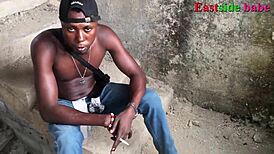 Husband Catches Wife Bent Over in Intense 3 Some Fuck