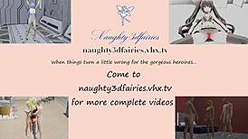 Blabla's intriguing fun with her favorite fan in this hentai game.