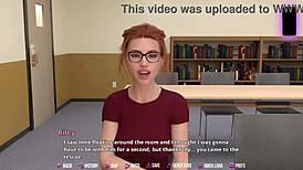 Yo, College Kings 2 ep 11 got this naughty redhead craving my big cock! 😈