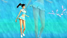 Yo, 3DGspot tiny trans bangs giant busty trans in 3D cartoon porn! 🔥