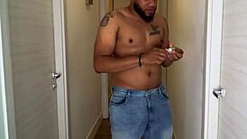 Deja Babe Gets Stuck And Fucked With Big Cock Choking And Ass Licking