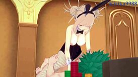 intense sex between himiko toga and izuku