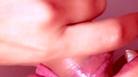 Little Latina Sucks Close-Up