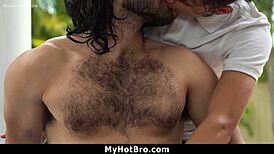 Massage till cock stiff!