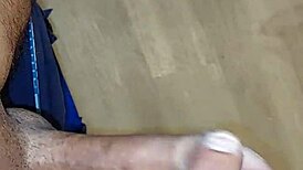 watch me masturbate my cock in the hotel and cum on the floor?