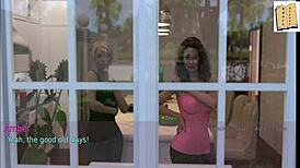 A Wife and Stepmother Play Wild Milf Games