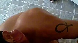 Street Guy Grabs Cock in Public, So I Suck His Huge Shaft on My Roof