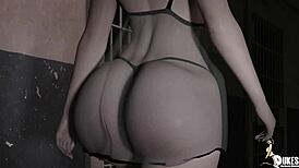 监狱长的大屁股老婆用骚动作平息暴动