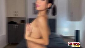 Latina casting story, tiny skinny teen 18+ tries rough anal banging