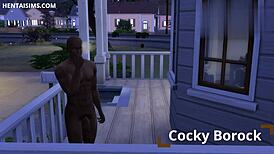 Gorgeous teen caught bbc roommate naked, got horny, fucked him in kitchen