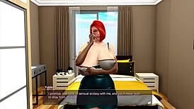 super busty redhead gets fucked hard in 3d cartoon