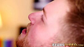 Hairy gay cub taylor stmoore sucks cock then gets bareback doggystyle pounding.