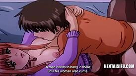 a goddess teaches pre-marriage sex lessons in uncensored hentai