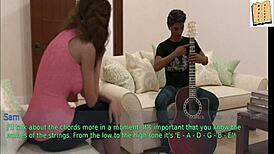 A Wife and Stepmother's Big Ass Dominates in Homemade Action