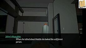 My new family game with redhead and brunette teens