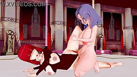 yo, check this 3d hentai with big ass and tits banging!