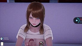 Ringo embarks on a 3D cartoon anime game adventure.