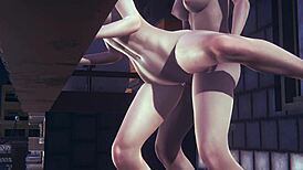 无码3D动漫性感日本妹狂干