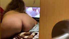 Yo, did you really catch your stepsister watching gangbang porn with double penetration?