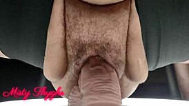 BBW Stepmom Stretches Pussy with Monster Cock