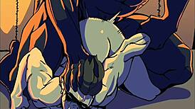 So, in Queens Brothel part 9, this busty orc just dominates with snu snu action.