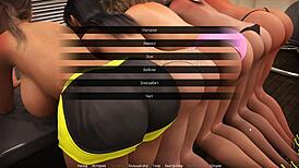 I’m hooked on this WVM Part 43 gameplay with hot 3D cartoon action in the gym!