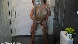 perverted milf licks pussy in hotel orgy cumshot party