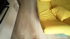 yo, this slut wife in ripped leggings cheats while hubby’s in the shower