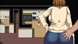 Wife Fucks Son's Friend In Park At Night - Hentai Part 13