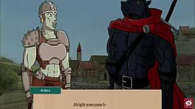 So, in Queens Brothel part 9, this busty orc just dominates with snu snu action.