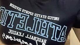 I saw the young colombian girl fucking her best friend in the bathroom.