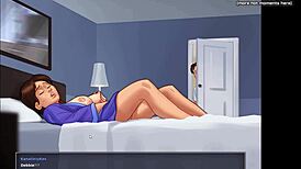 iwia makes her girlfriend squirt with licking and kissing