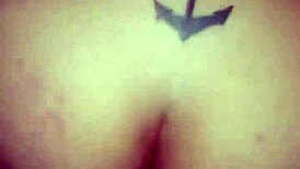 i love my redhead's first anal with her tits and ass