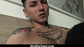 Hot Latin Twinks Fuck Each Other Bareback on Camera for Cash