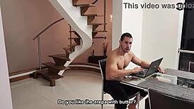 My husband leaves me wanting, so I fuck his stepbrother - part 1 with Salome Gil.