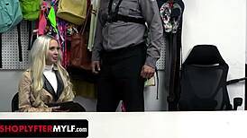 Naomi seems sweet, but she’s a sneaky shoplifter caught red-handed!